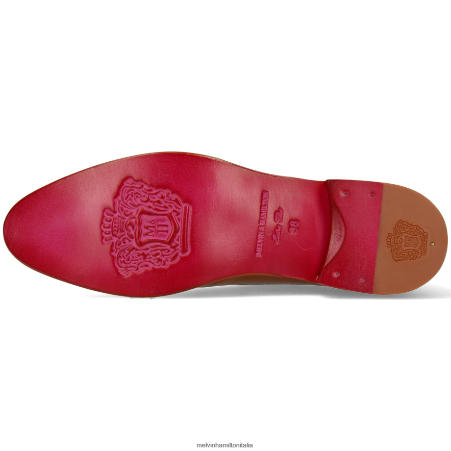 esso Melvin & Hamilton donne betta 4 marrone stivaletti L80P2P997
