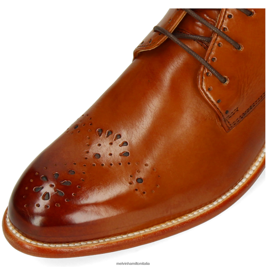 esso Melvin & Hamilton donne betta 4 marrone stivaletti L80P2P997