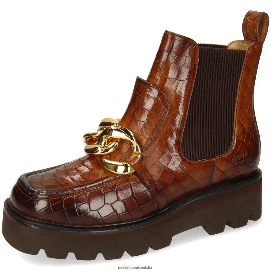 esso Melvin & Hamilton donne cassy 1 marrone stivaletti L80P2P965