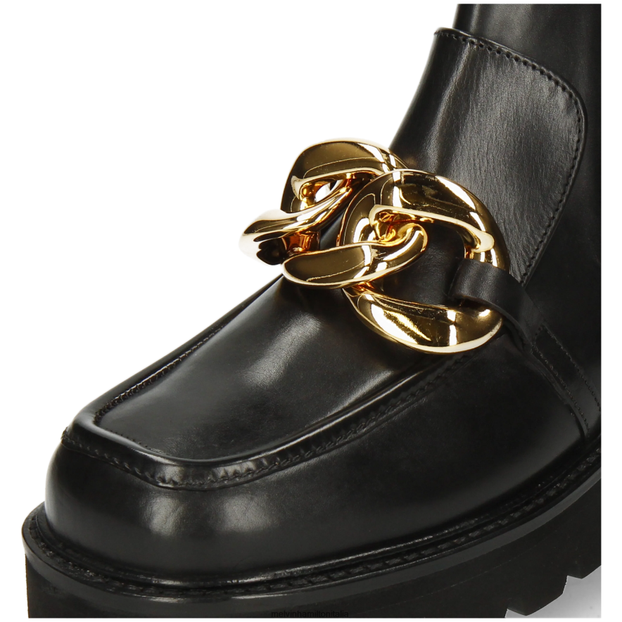 esso Melvin & Hamilton donne cassy 1 nero stivaletti L80P2P866