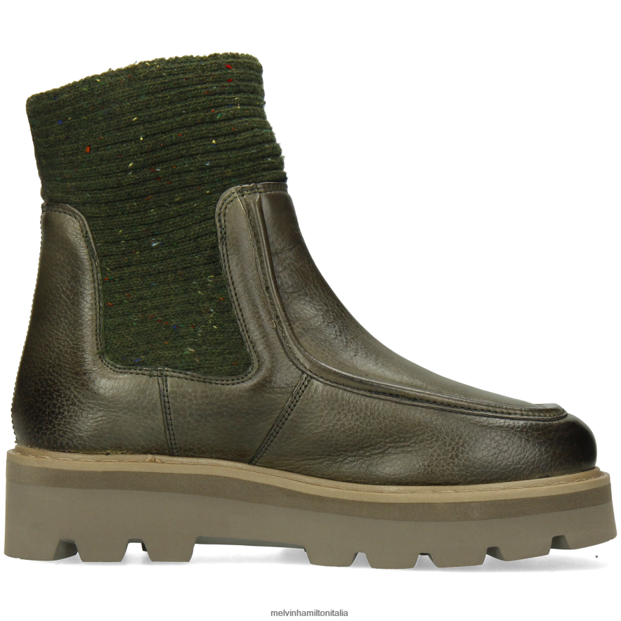 esso Melvin & Hamilton donne cassy 3 cachi stivaletti L80P2P915