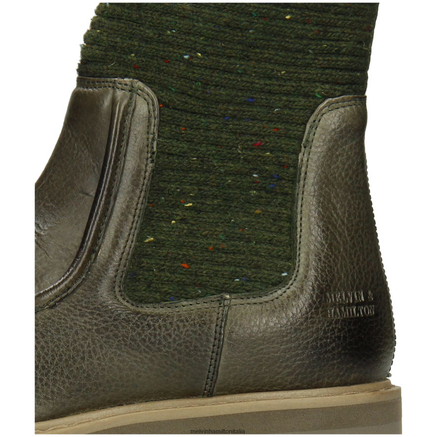 esso Melvin & Hamilton donne cassy 3 cachi stivaletti L80P2P915
