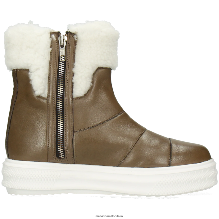 esso Melvin & Hamilton donne fata 10 grigio stivaletti L80P2P1020