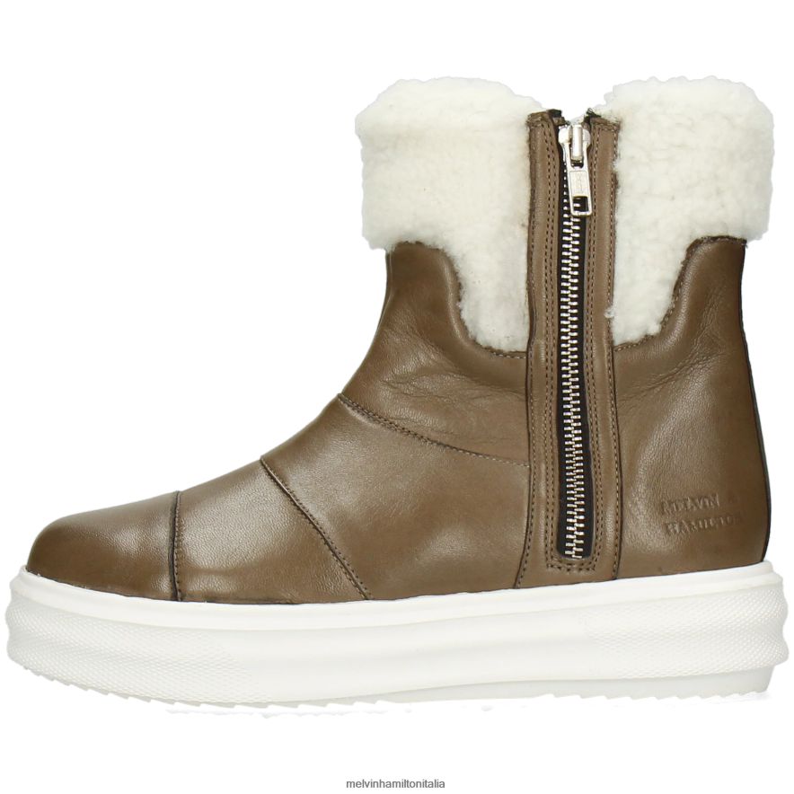 esso Melvin & Hamilton donne fata 10 grigio stivaletti L80P2P1020