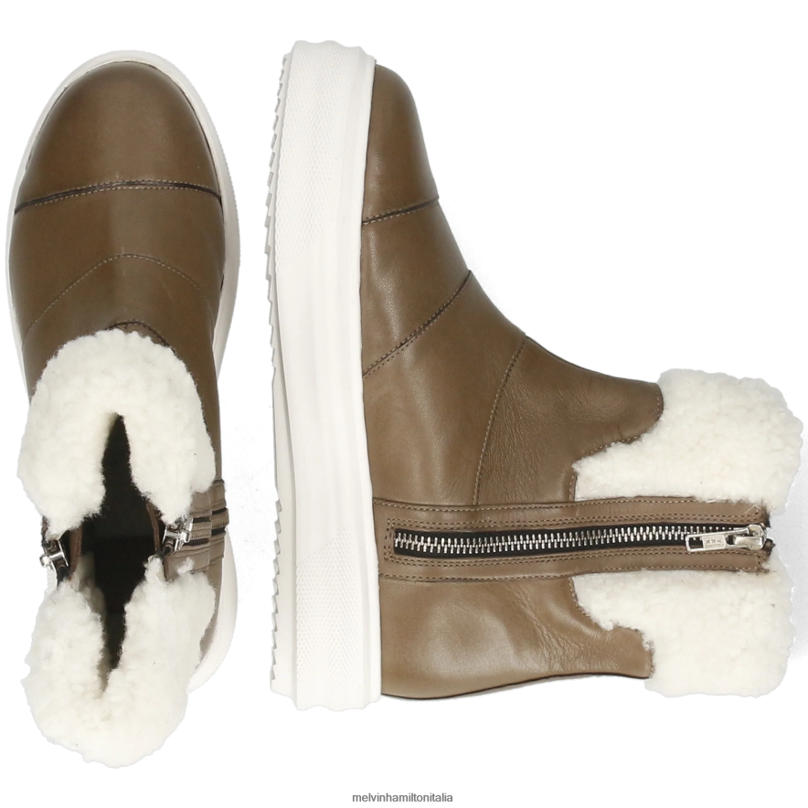 esso Melvin & Hamilton donne fata 10 grigio stivaletti L80P2P1020