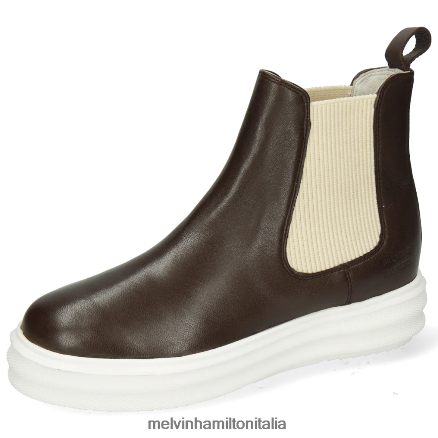 esso Melvin & Hamilton donne fata 1 marrone stivaletti L80P2P1059