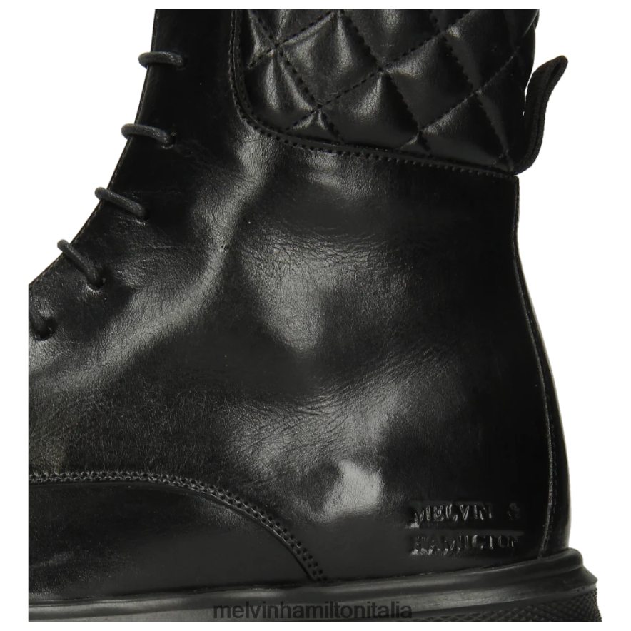 esso Melvin & Hamilton donne fata 4 nero stivaletti L80P2P1084