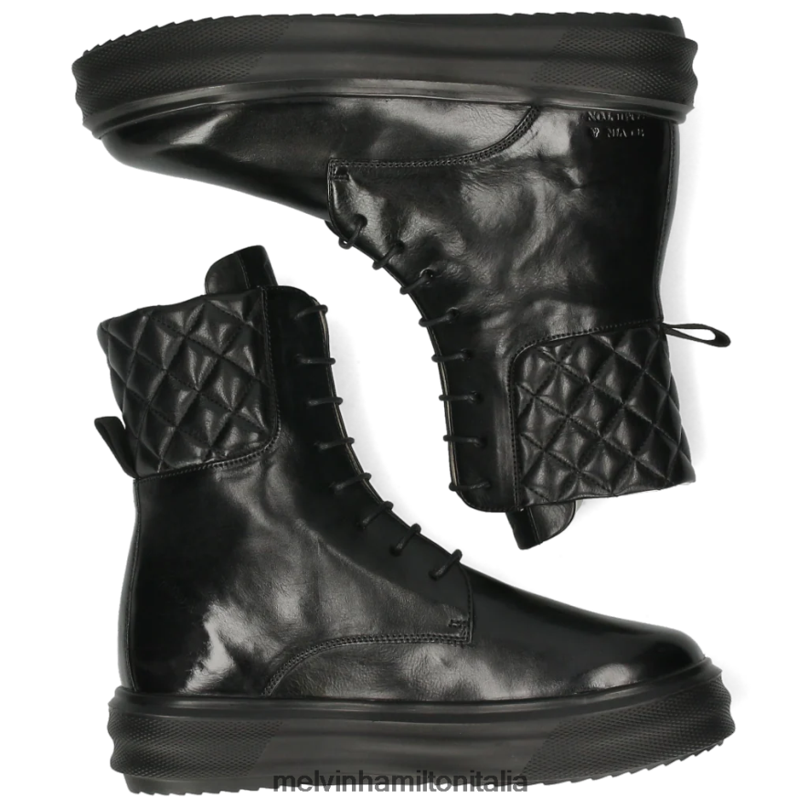 esso Melvin & Hamilton donne fata 4 nero stivaletti L80P2P1084