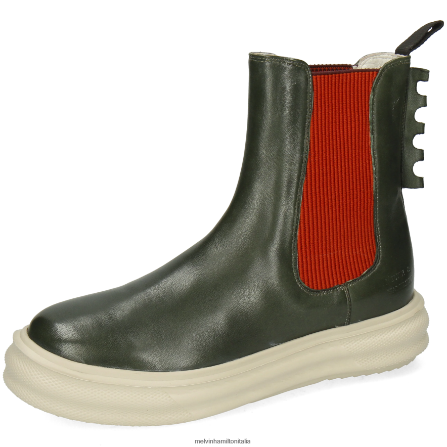 esso Melvin & Hamilton donne fata 5 verde stivaletti L80P2P1003