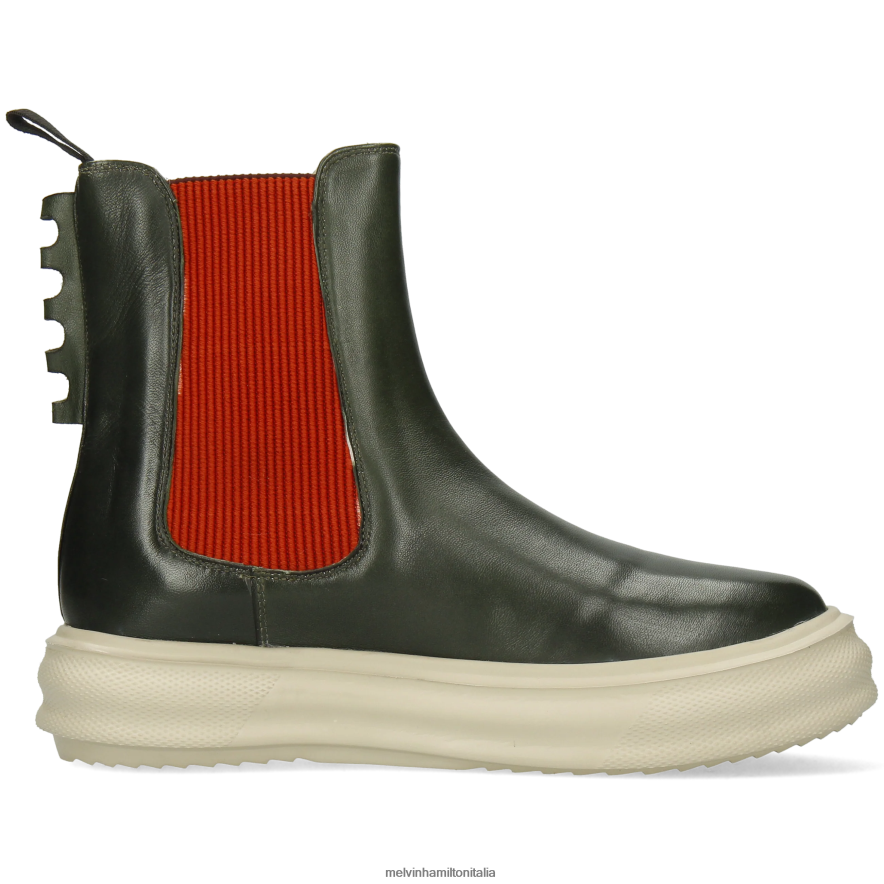 esso Melvin & Hamilton donne fata 5 verde stivaletti L80P2P1003