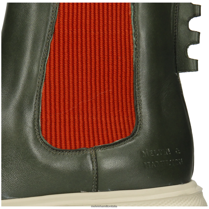 esso Melvin & Hamilton donne fata 5 verde stivaletti L80P2P1003