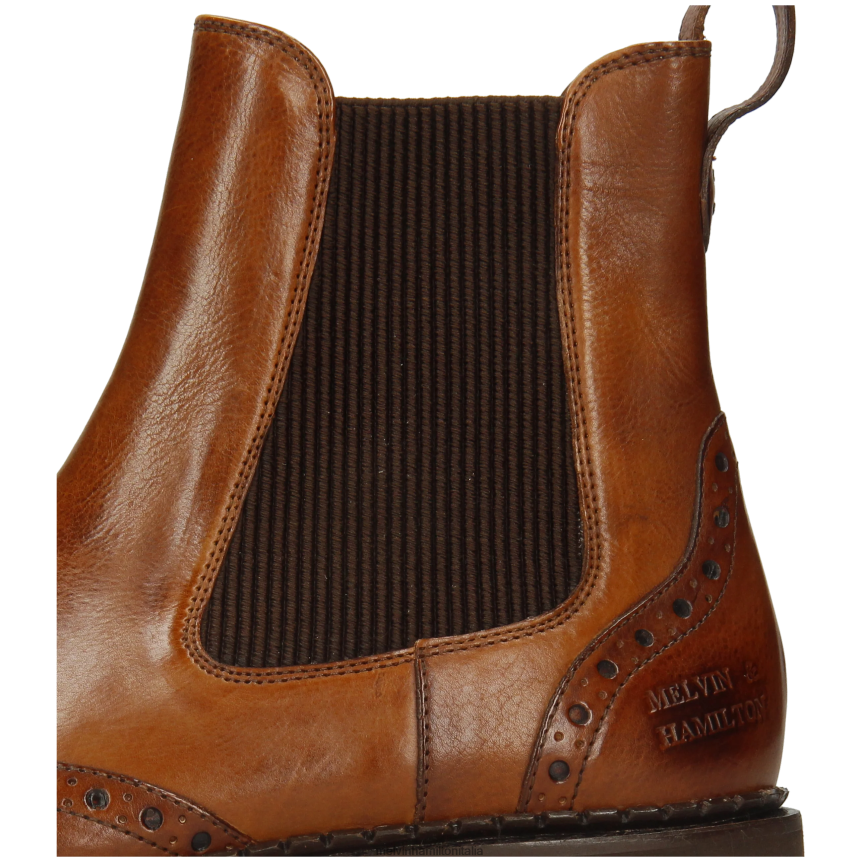 esso Melvin & Hamilton donne giada 8 marrone stivaletti DLT2BB912