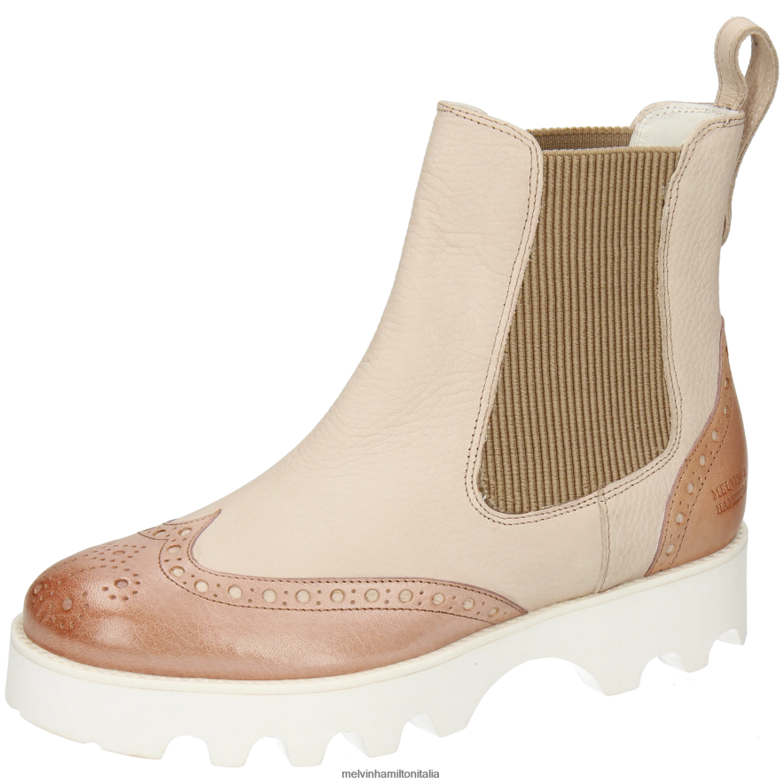 esso Melvin & Hamilton donne giada 8 rosa stivaletti L80P2P969