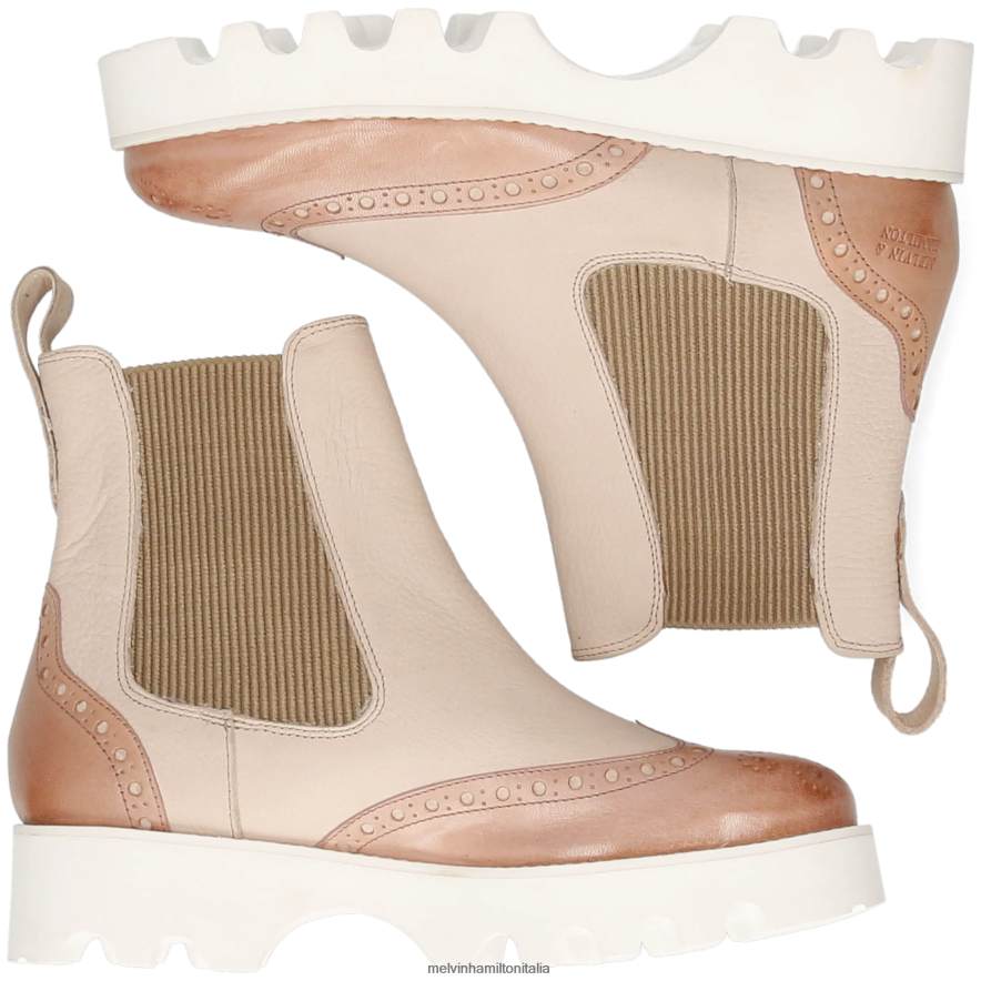 esso Melvin & Hamilton donne giada 8 rosa stivaletti L80P2P969