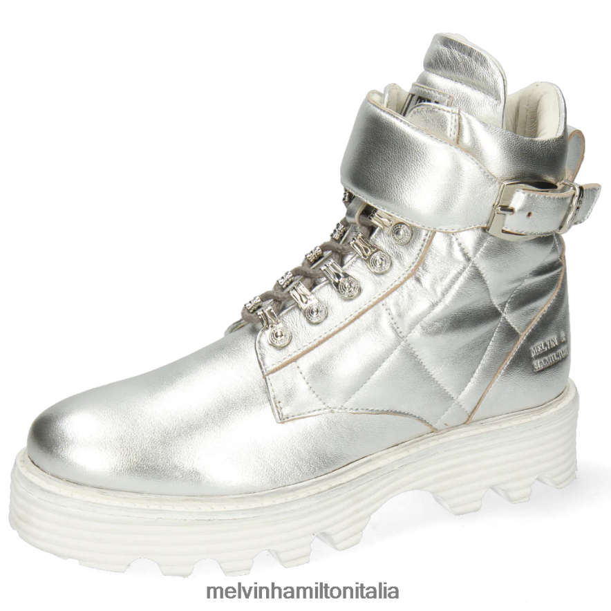 esso Melvin & Hamilton donne leonie 11 argento stivaletti L80P2P1102