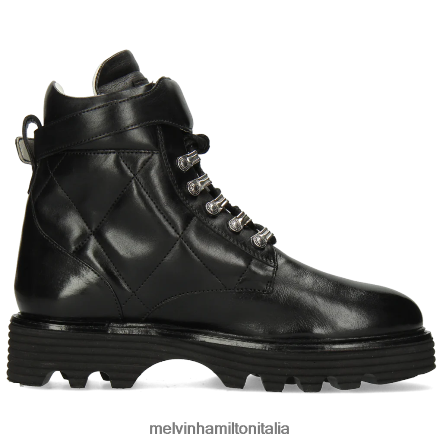 esso Melvin & Hamilton donne leonie 11 nero stivaletti L80P2P1063