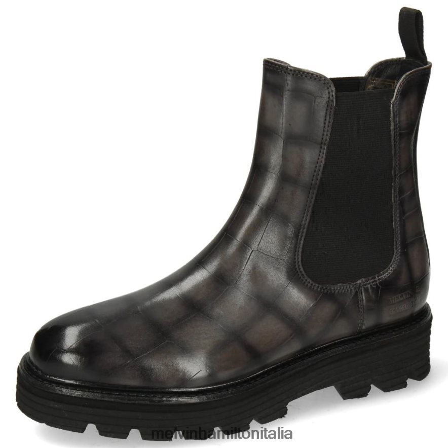 esso Melvin & Hamilton donne leonie 5 grigio stivaletti L80P2P1071