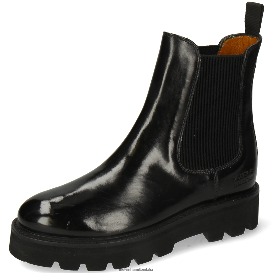 esso Melvin & Hamilton donne leonie 5 nero stivaletti L80P2P810