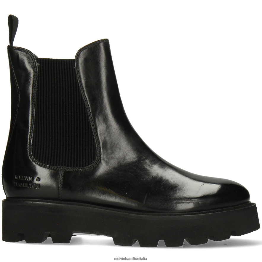 esso Melvin & Hamilton donne leonie 5 nero stivaletti L80P2P810