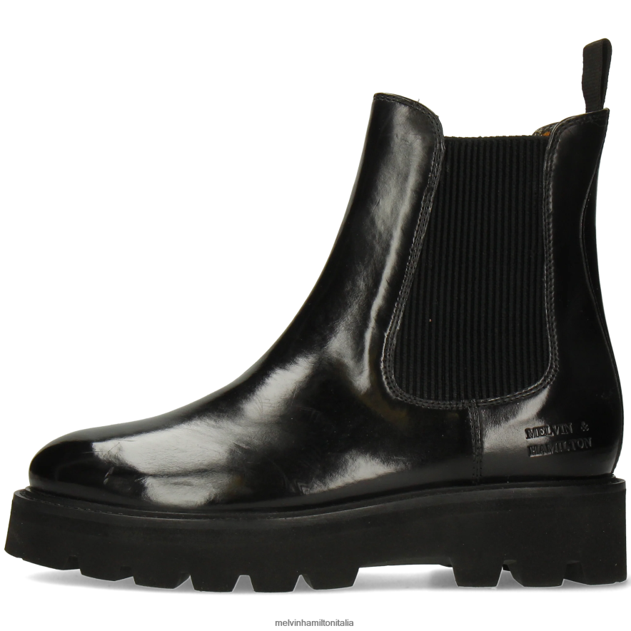 esso Melvin & Hamilton donne leonie 5 nero stivaletti L80P2P810