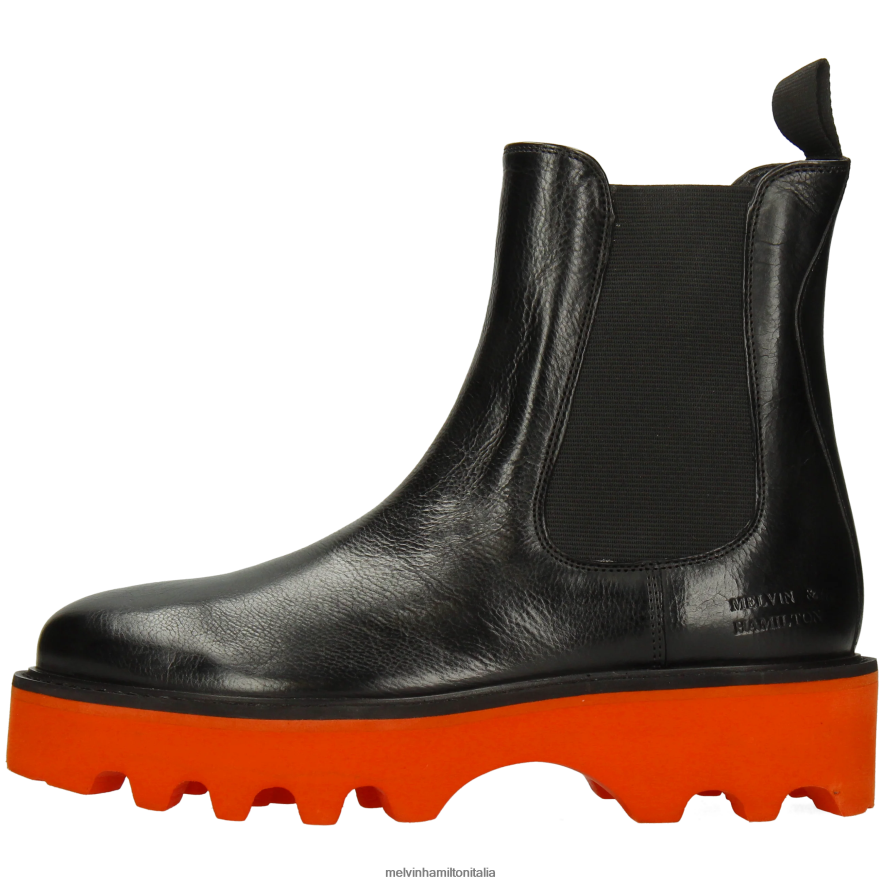 esso Melvin & Hamilton donne leonie 5 nero stivaletti L80P2P876