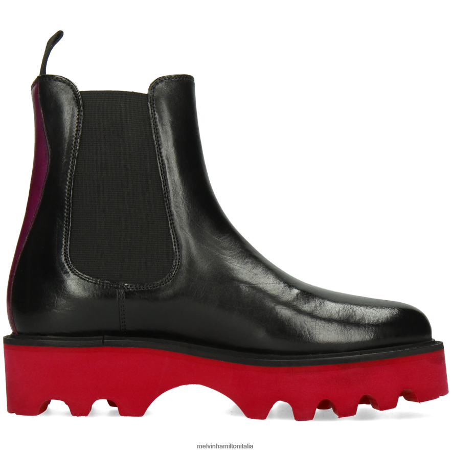 esso Melvin & Hamilton donne leonie 5 nero stivaletti L80P2P897