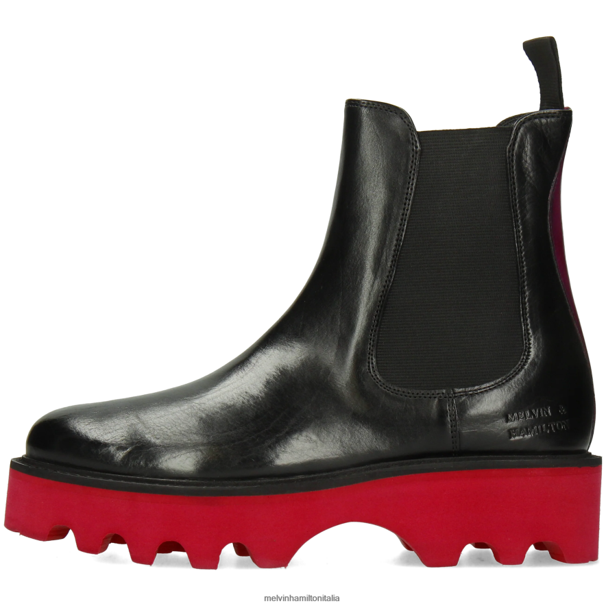 esso Melvin & Hamilton donne leonie 5 nero stivaletti L80P2P897
