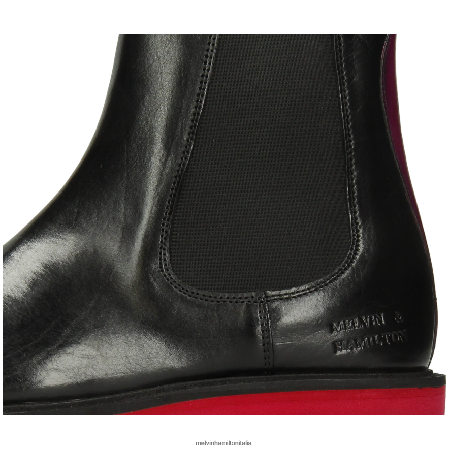 esso Melvin & Hamilton donne leonie 5 nero stivaletti L80P2P897