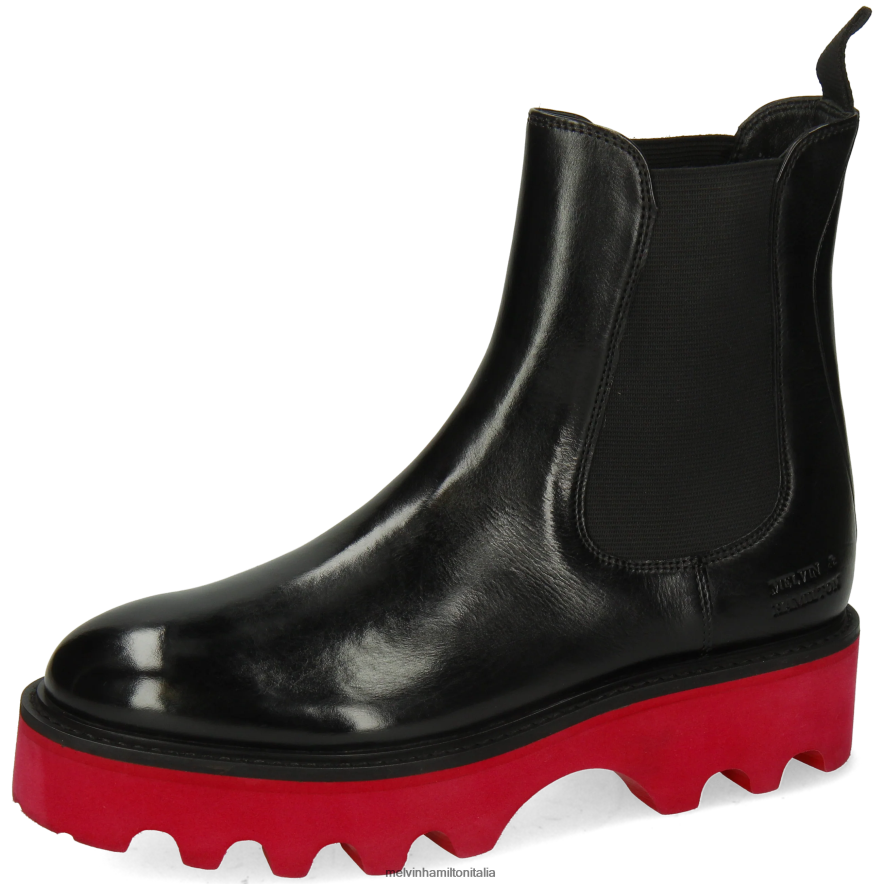 esso Melvin & Hamilton donne leonie 5 nero stivaletti L80P2P941