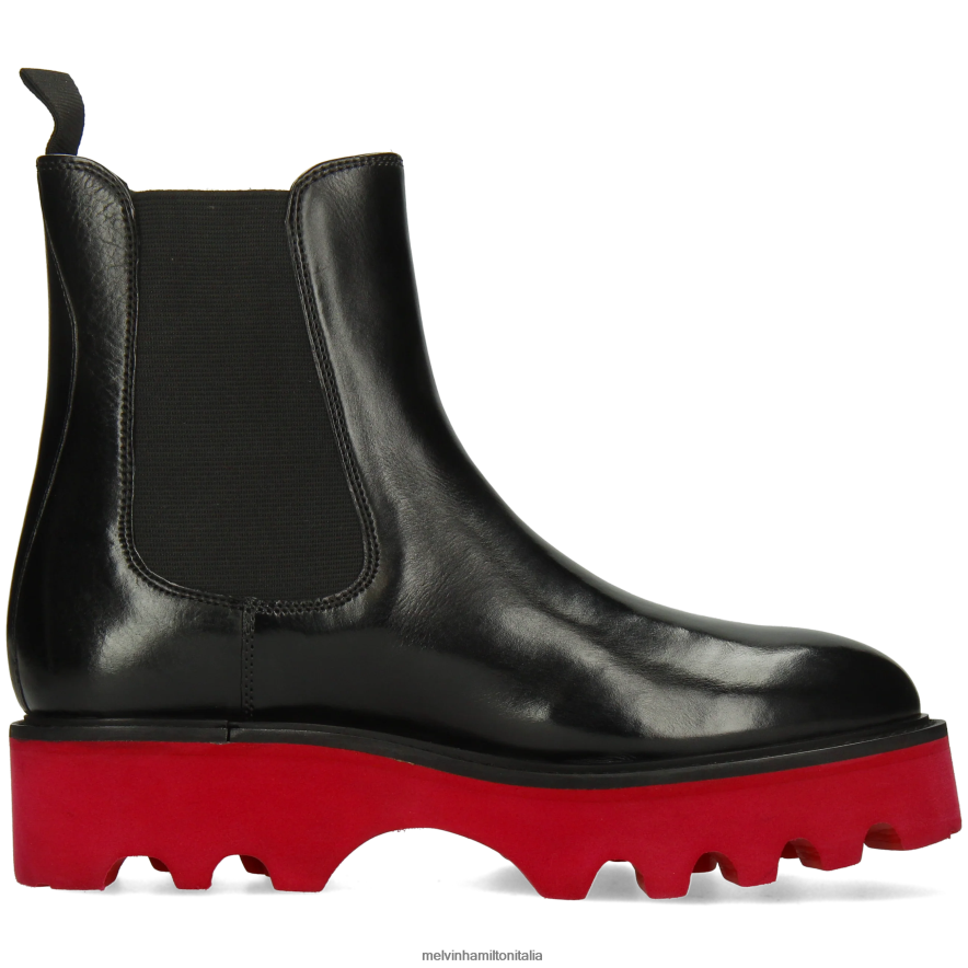 esso Melvin & Hamilton donne leonie 5 nero stivaletti L80P2P941