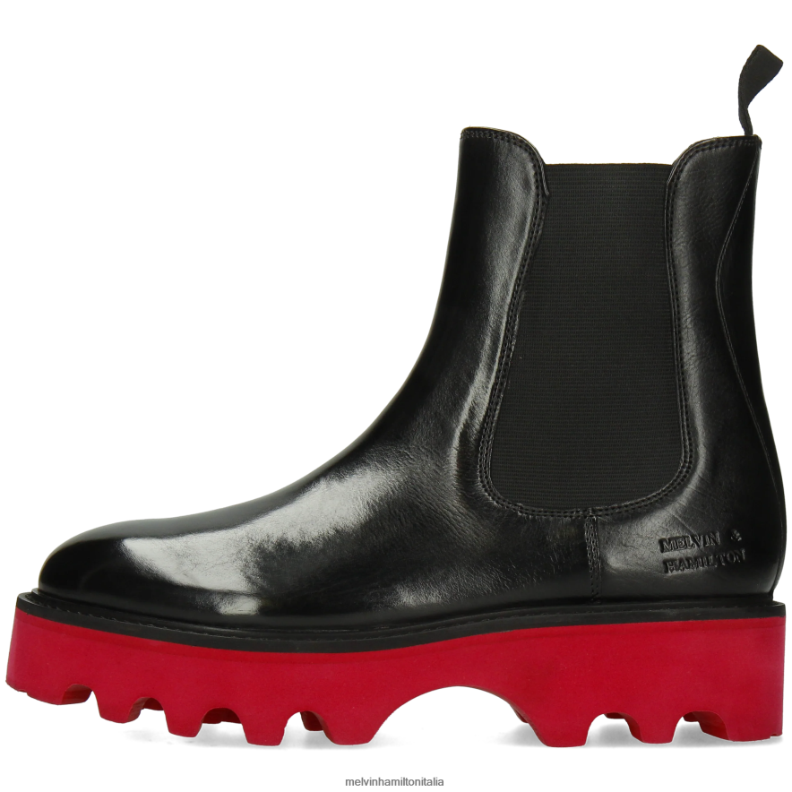 esso Melvin & Hamilton donne leonie 5 nero stivaletti L80P2P941