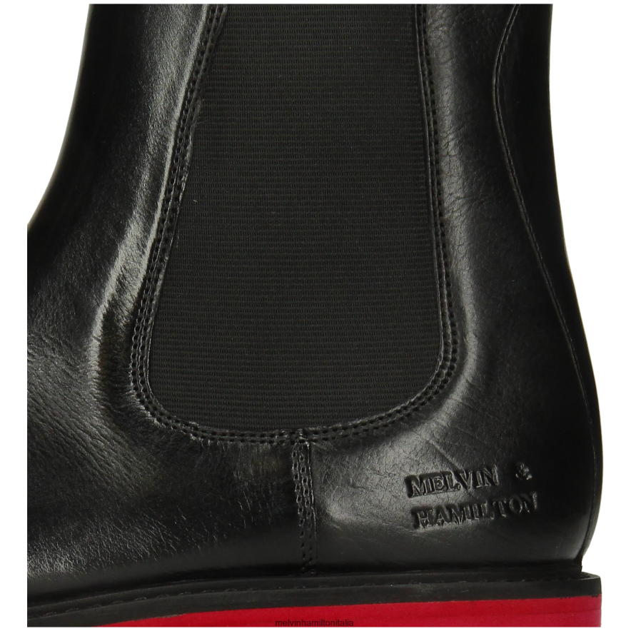 esso Melvin & Hamilton donne leonie 5 nero stivaletti L80P2P941