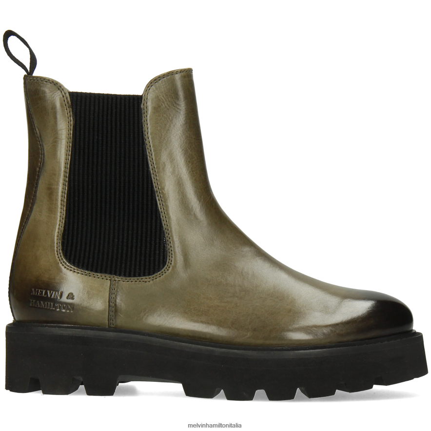 esso Melvin & Hamilton donne leonie 5 verde stivaletti L80P2P806
