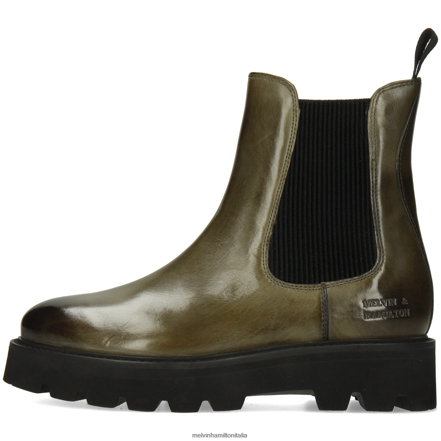 esso Melvin & Hamilton donne leonie 5 verde stivaletti L80P2P806
