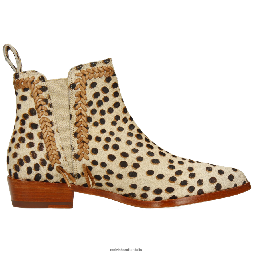 esso Melvin & Hamilton donne marlino 10 Marrone chiaro stivaletti L80P2P777