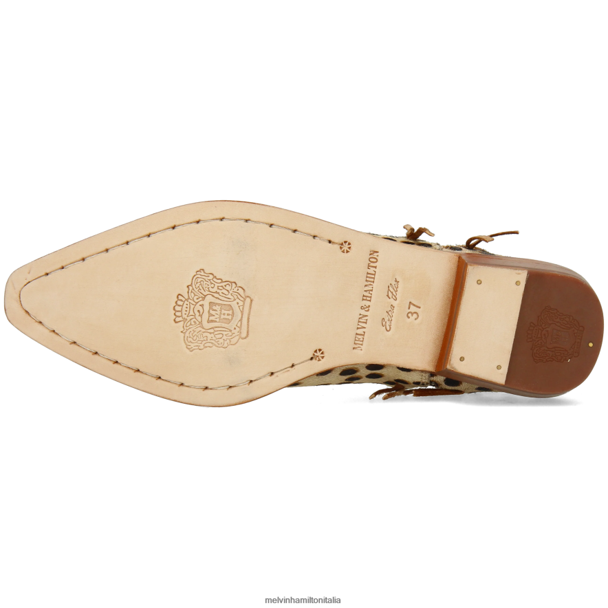 esso Melvin & Hamilton donne marlino 10 Marrone chiaro stivaletti L80P2P777
