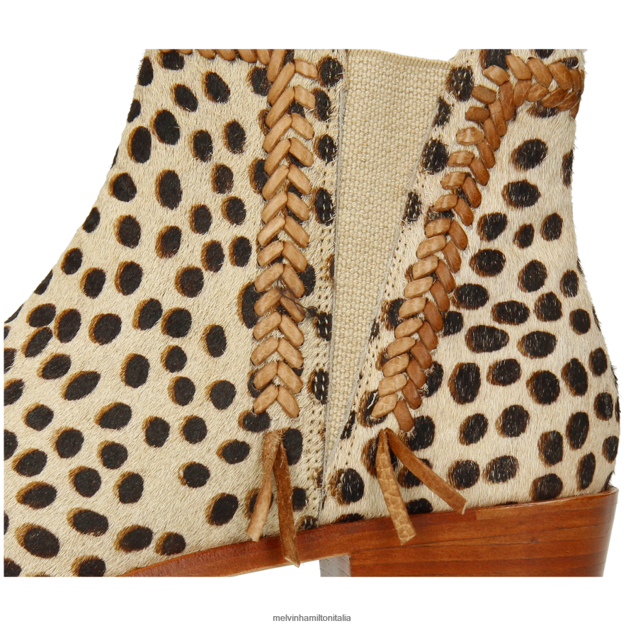 esso Melvin & Hamilton donne marlino 10 Marrone chiaro stivaletti L80P2P777