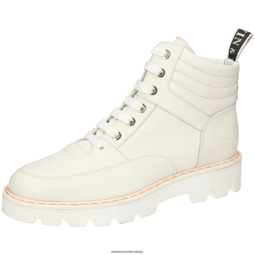 esso Melvin & Hamilton donne mega 40 bianco stivaletti L80P2P937