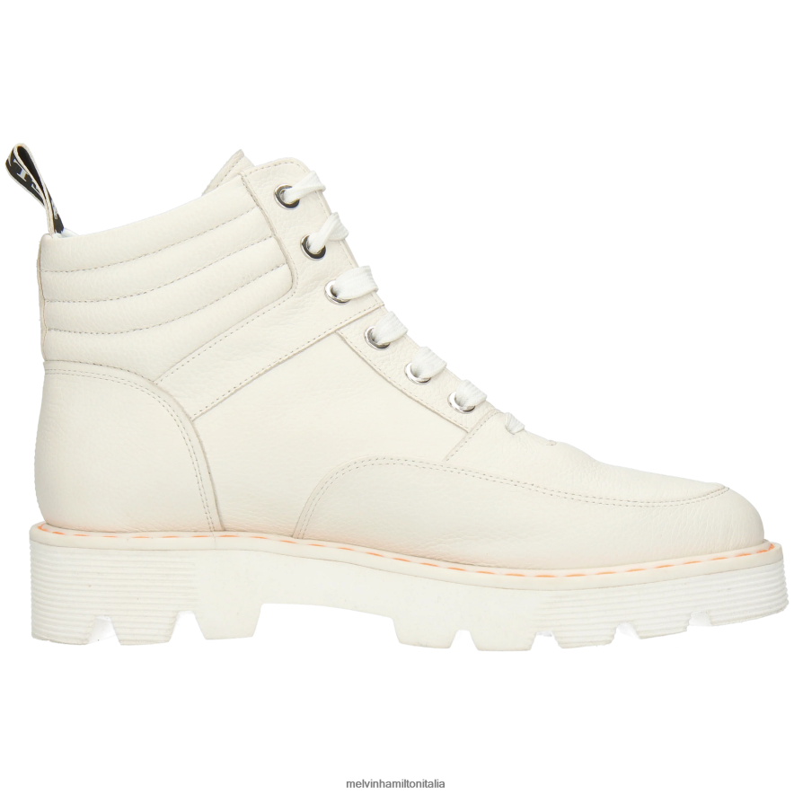 esso Melvin & Hamilton donne mega 40 bianco stivaletti L80P2P937