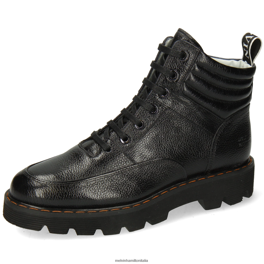esso Melvin & Hamilton donne mega 40 nero stivaletti L80P2P925