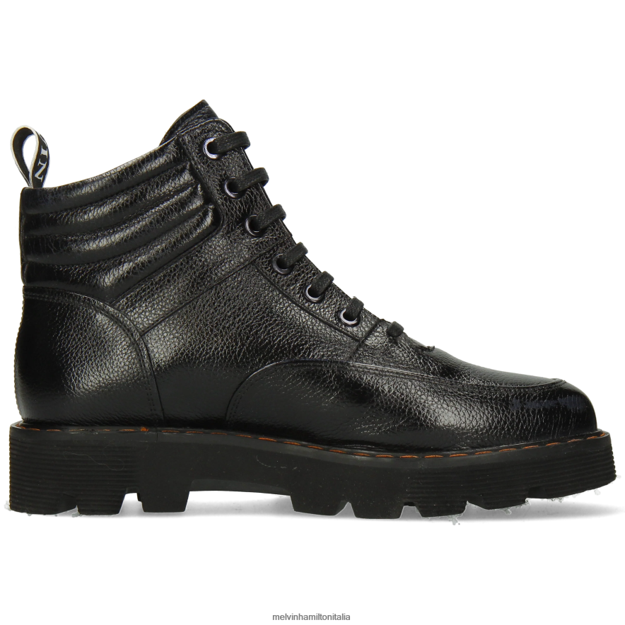 esso Melvin & Hamilton donne mega 40 nero stivaletti L80P2P925