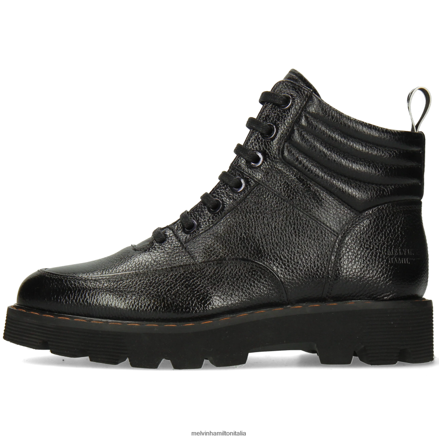 esso Melvin & Hamilton donne mega 40 nero stivaletti L80P2P925