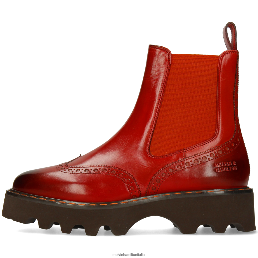 esso Melvin & Hamilton donne megan 37 arancia stivaletti L80P2P918