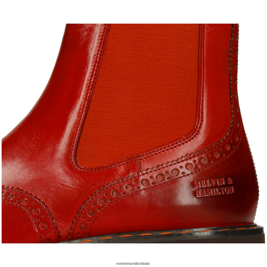 esso Melvin & Hamilton donne megan 37 arancia stivaletti L80P2P918