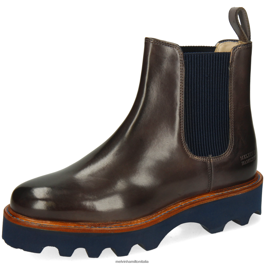 esso Melvin & Hamilton donne megan 3 grigio stivaletti L80P2P877