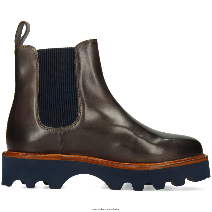 esso Melvin & Hamilton donne megan 3 grigio stivaletti L80P2P877