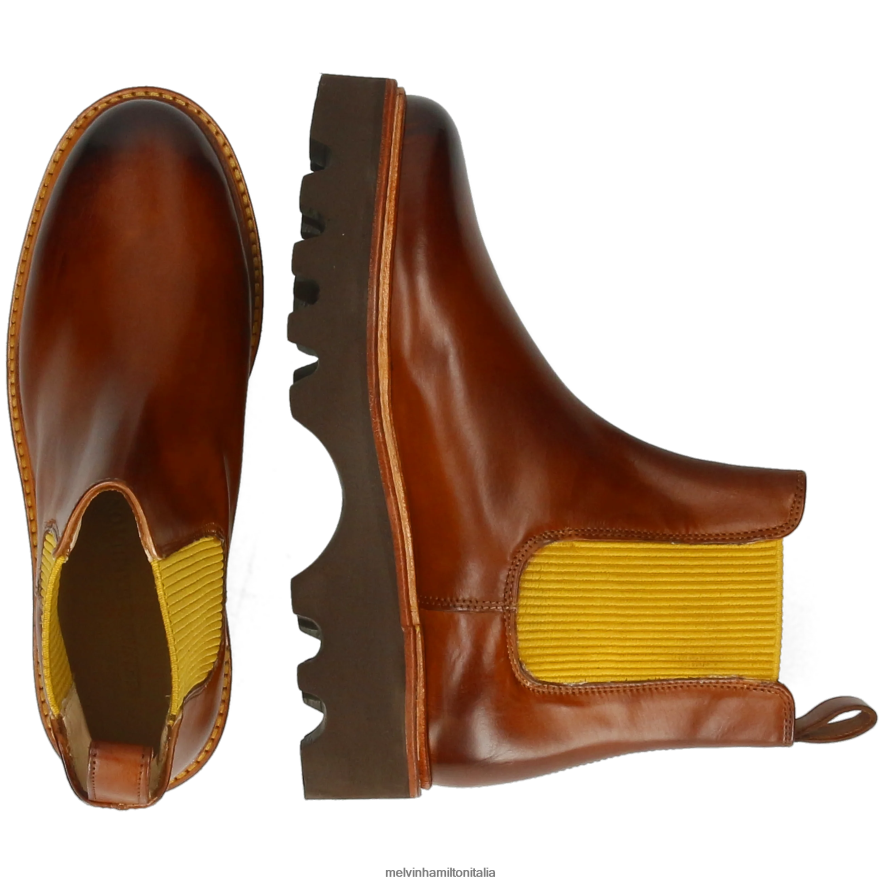 esso Melvin & Hamilton donne megan 3 marrone stivaletti L80P2P844
