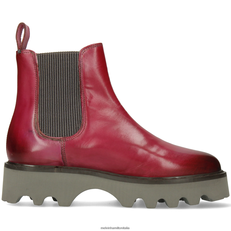 esso Melvin & Hamilton donne megan 3r fucsia stivaletti L80P2P1094