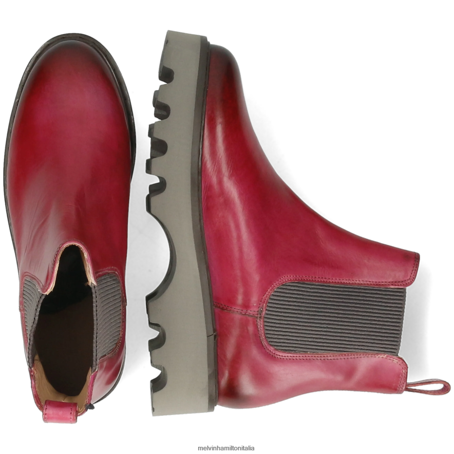 esso Melvin & Hamilton donne megan 3r fucsia stivaletti L80P2P1094