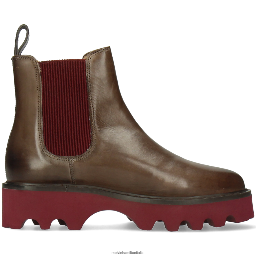 esso Melvin & Hamilton donne megan 3r grigio stivaletti L80P2P1124